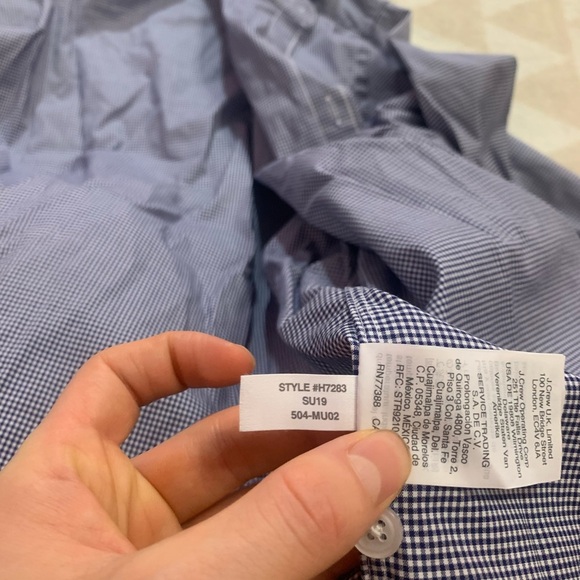 J crew h7283 ludlow stretch cotton poplin shirt - Picture 3 of 6